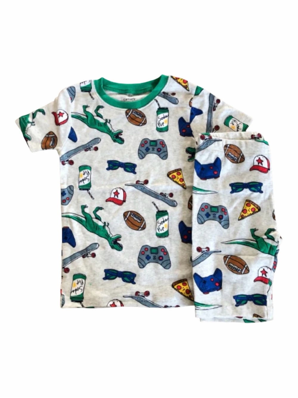 Carter’s matching pajama set in size 8